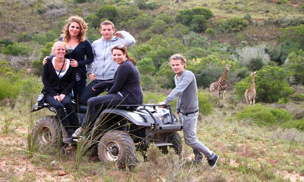 Nyaru Game Lodge Quad Biking in South Africa AfricanSafari